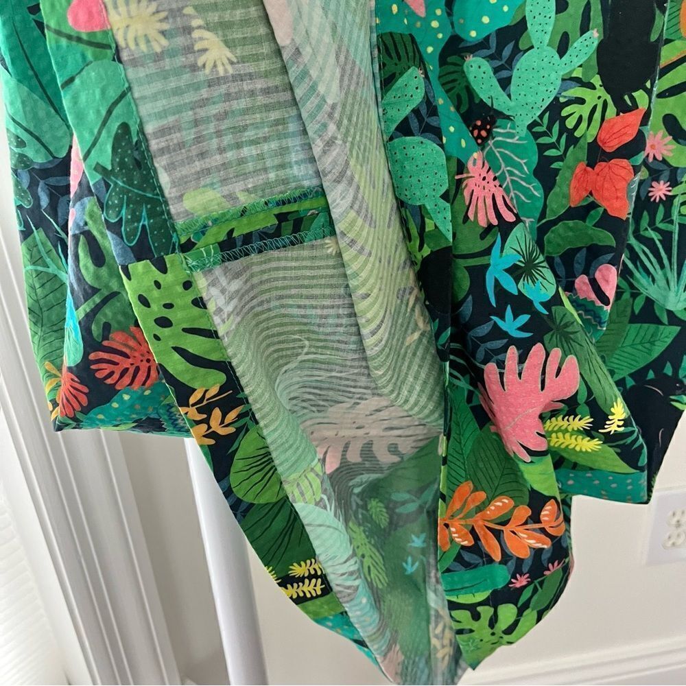 Vilagallo Collar Sleeveless Print Sheath Mini Dress Sz 18 (50) NWT - Picture 7 of 10